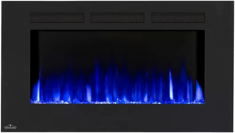 Napoleon Allure 42 inch Wall Mount Electric Fireplace - Black