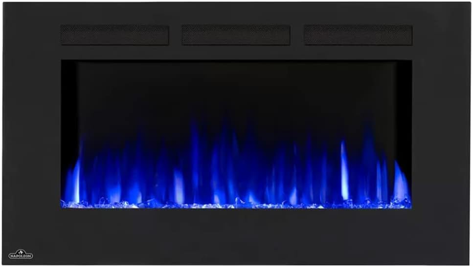 Napoleon Allure 42 inch Wall Mount Electric Fireplace - Black