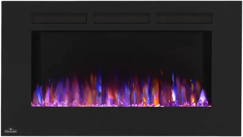 Napoleon Allure 42 inch Wall Mount Electric Fireplace - Black