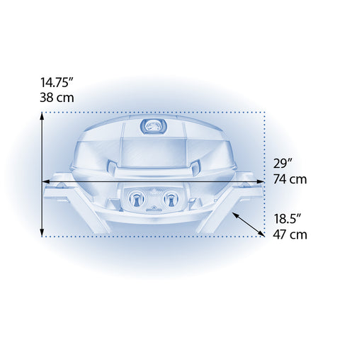 TRAVELQ™ PRO285
Portable Gas Grill