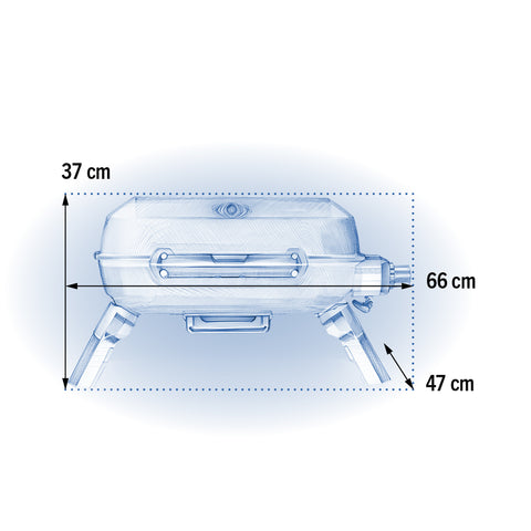 GAS GRILL TravelQTM 240